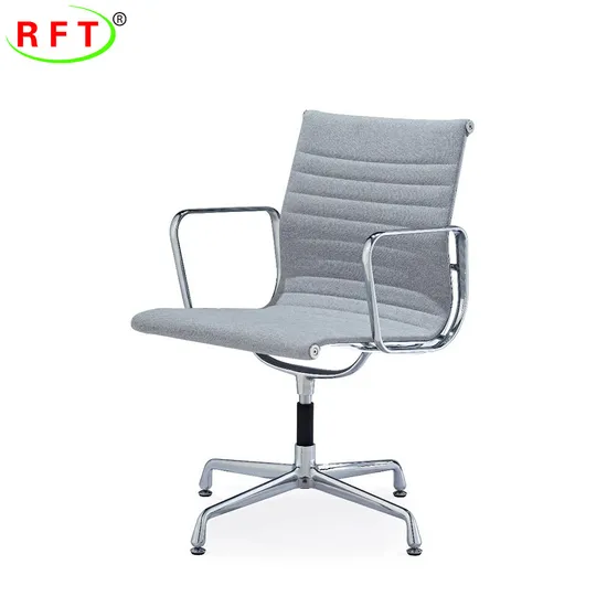 High Quanlity Linen Design Popular Swivel Visitor Conference Office Reception Chair