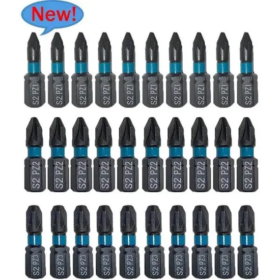 10PCS 90mm Power Tool Accessories Magnetism Pz1 Pz2 Pz3 Pz4 3 Pozi