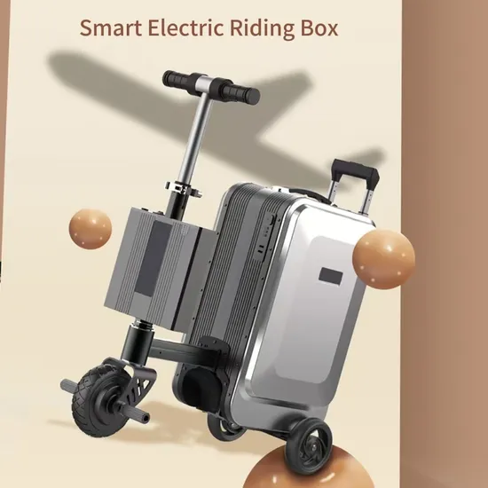 Yinghe High Quality 20 Inches Electric Smart Suicase Luggage Airports High-Speed Railways Applicable Riding Suicase