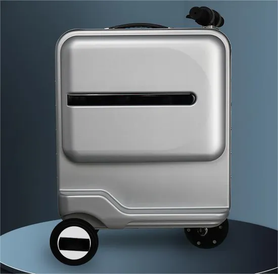 Smart Luggage Don&prime;t Have to Walk in Big Airport with Electric Vehicle or Scooter Function